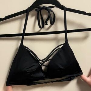 Black Halter Bralette